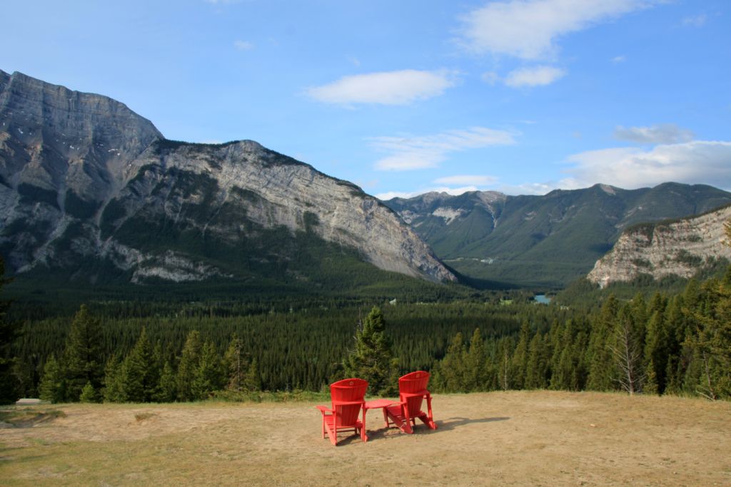 the red chairs