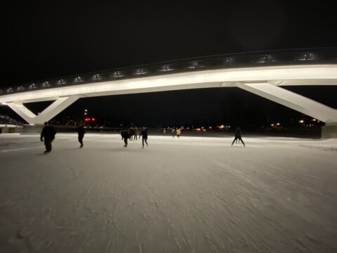 The Rideau Canal is the fulcrum of all skating in Ottawa.